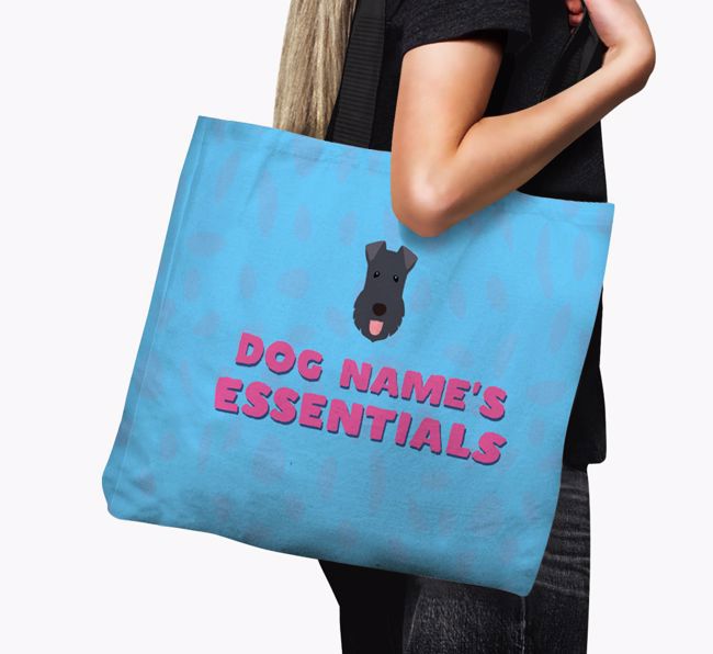 'Essentials' - Personalized {breedFullName} Canvas Bag